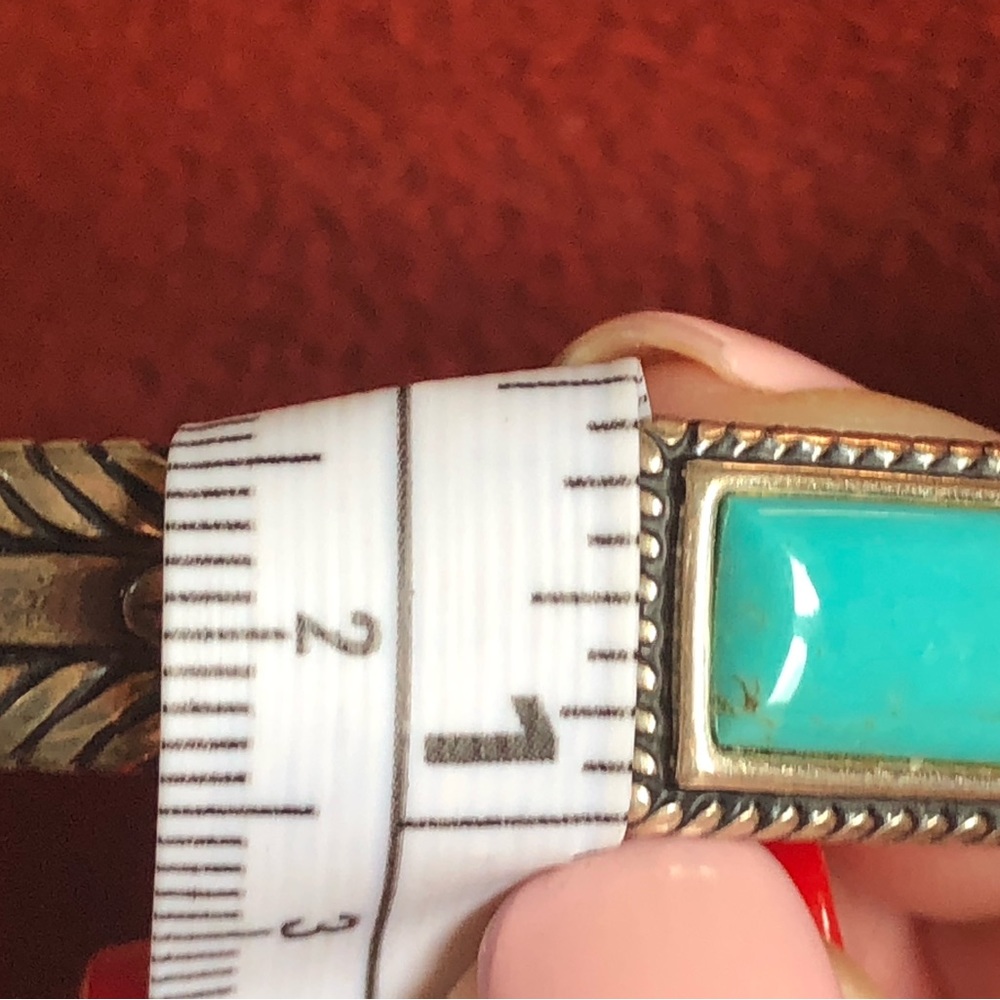 Carolyn Pollack Relios turquoise & sterling cuff - Picture 10 of 10